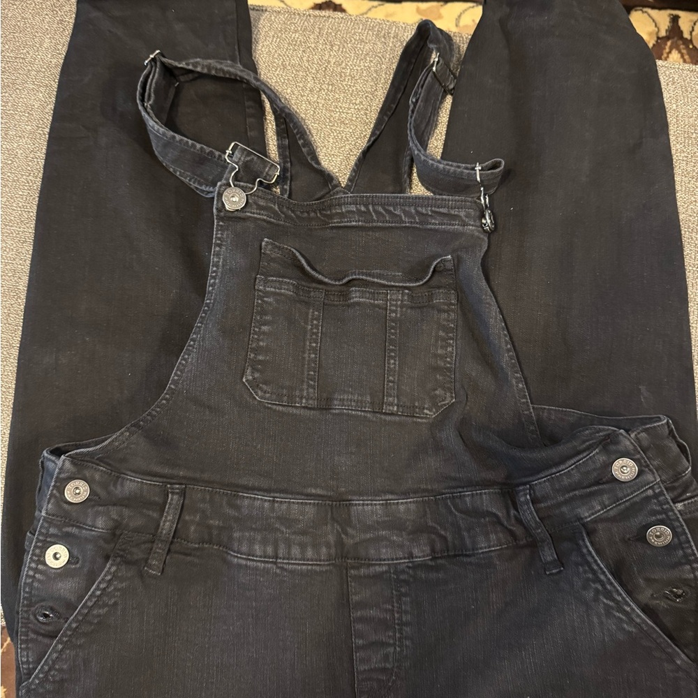 Torrid Black Overalls Stylish Durable Denim 18R